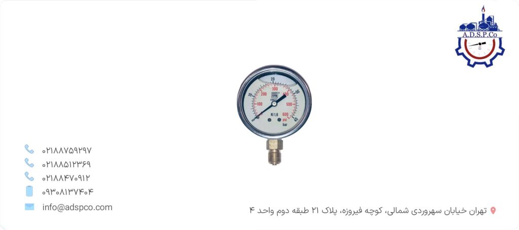 گیج فشار: ابزاری حیاتی برای اندازه‌ گیری و کنترل فشار